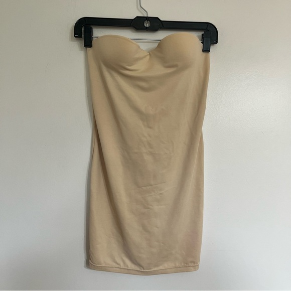 Womens Self Expressions By Maidenform Strapless Shapewear Slip Dress Size 34B - Picture 1 of 9